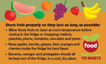 Fruit storage graphic