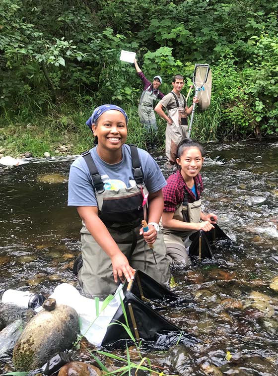 Side-by-side sampling in Soos Creek