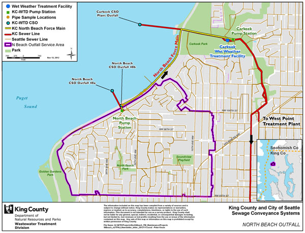 North Beach outfall assessment - King County