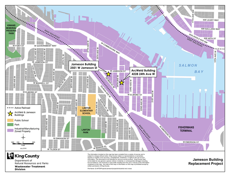 Jameson Building replacement - King County