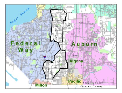 Federal Way potential annexation area