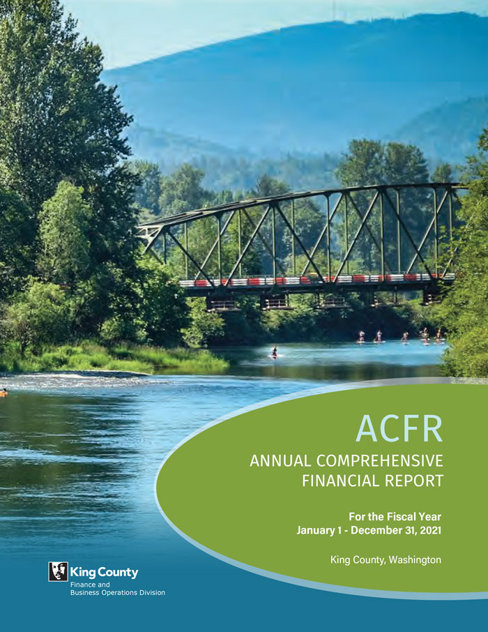 Report cover: 2021 Annual Comprehensive Financial Report