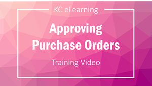 Approving Purchase Orders