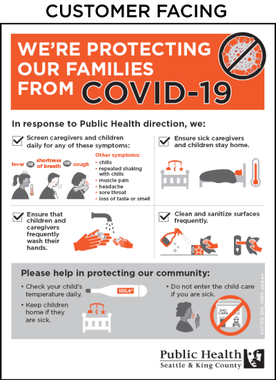 We're protecting our familes from COVID-19
