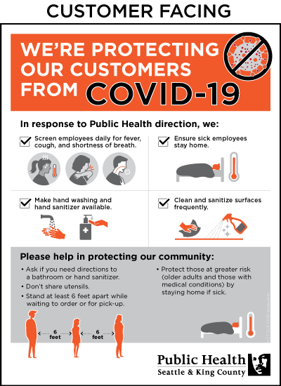 We're protecting our customers from COVID-19