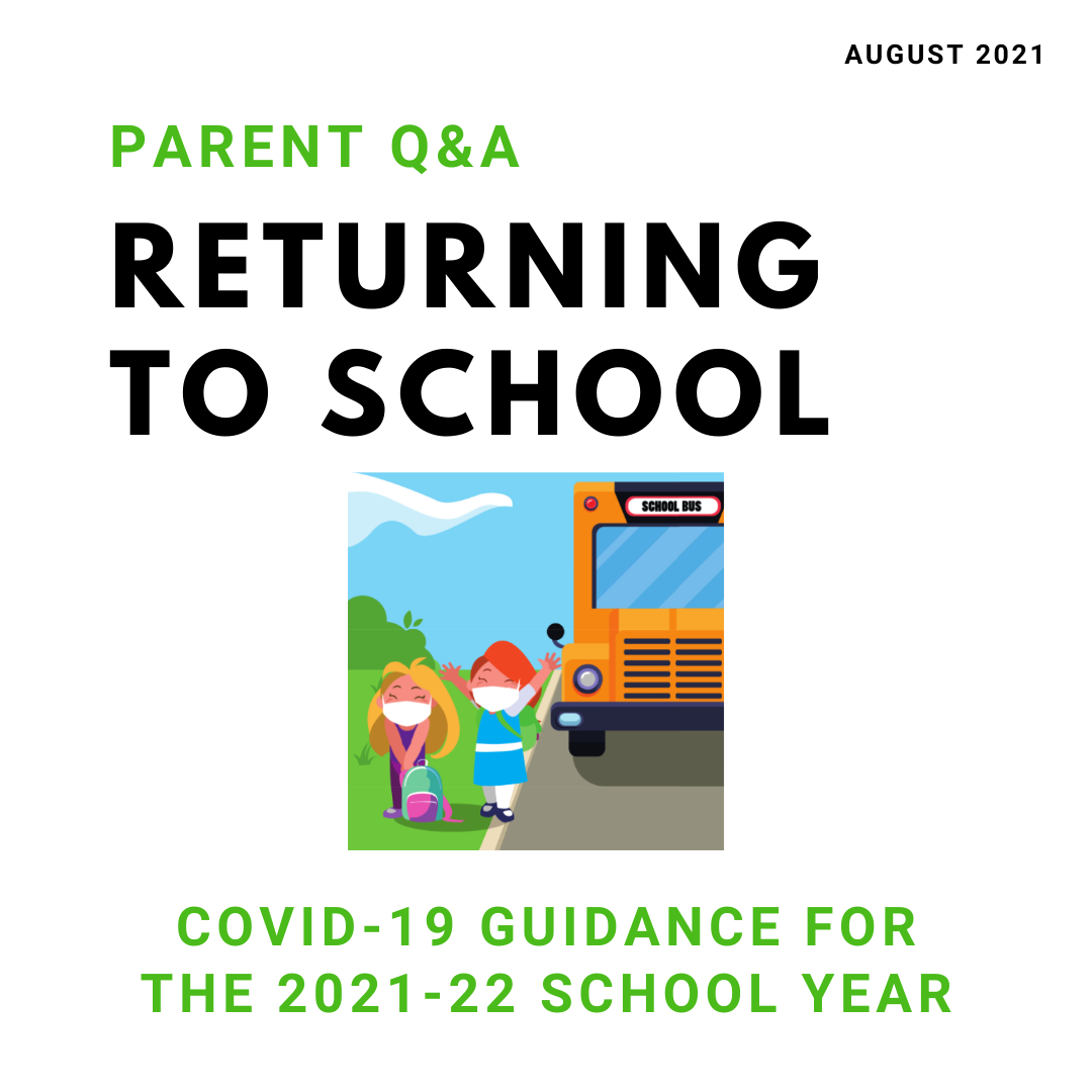 Returning to school – Parent Q&A