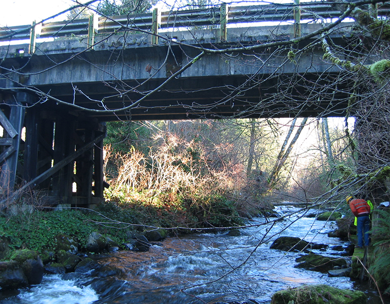 Upper Tokul Creek Bridge