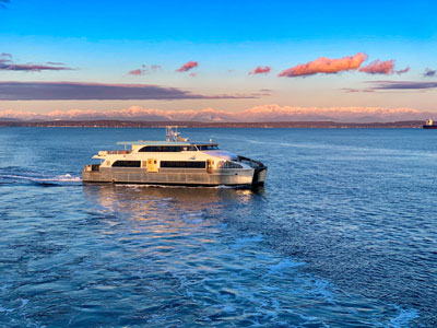 Water Taxi in the Puget Sound