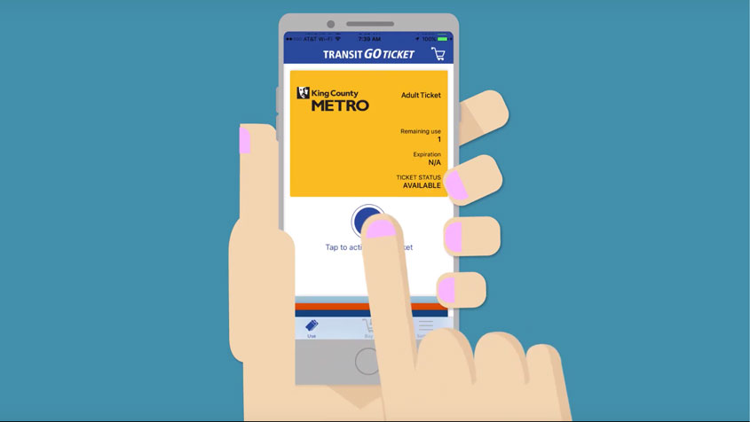 Transit GO Ticket: Using the app (English)