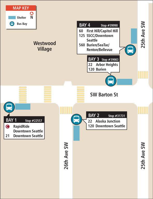 Map for Westwood Village