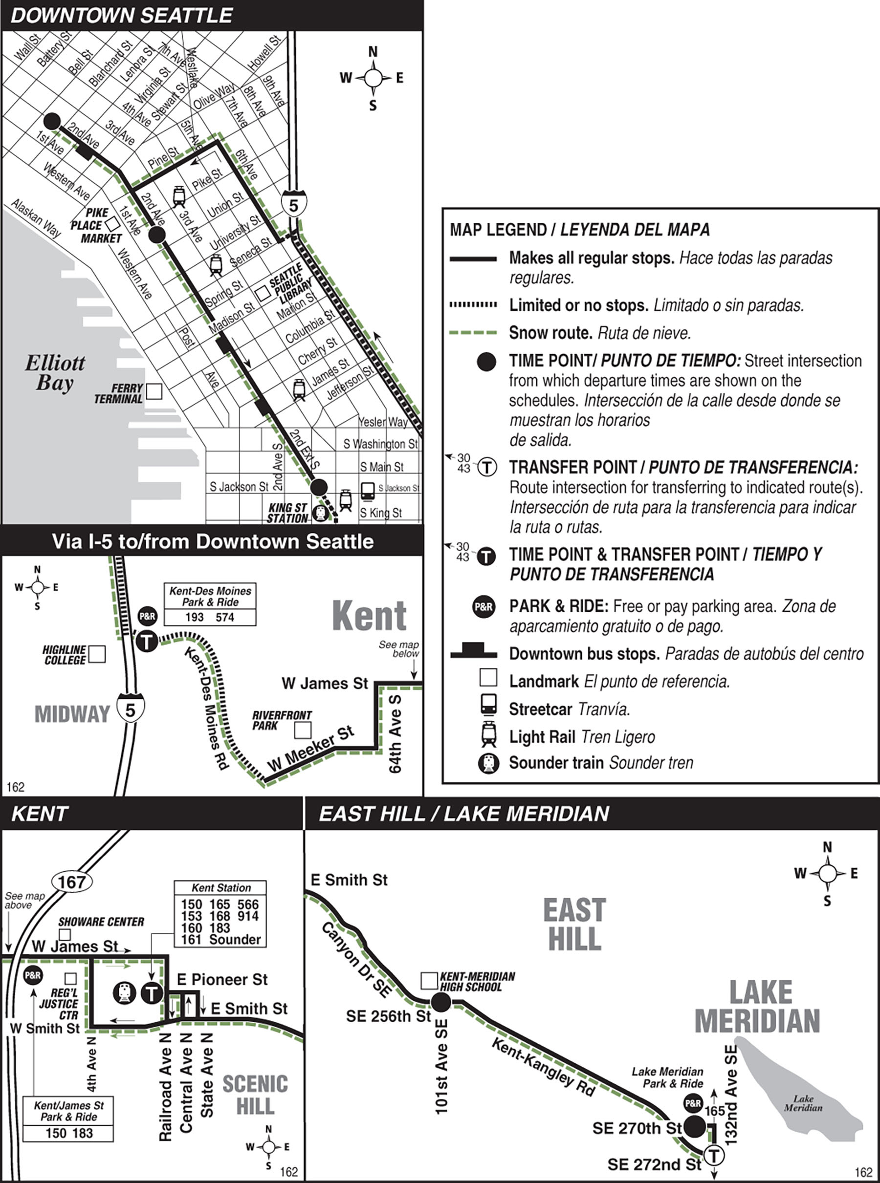 Schedules & Maps King County Metro King County