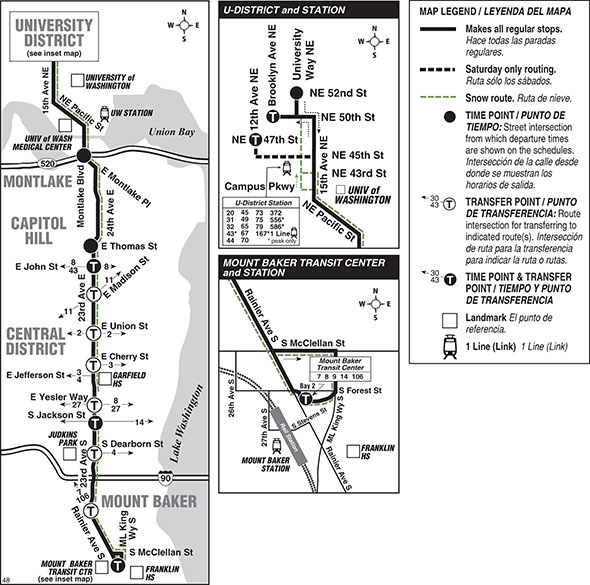 Map for Route 48