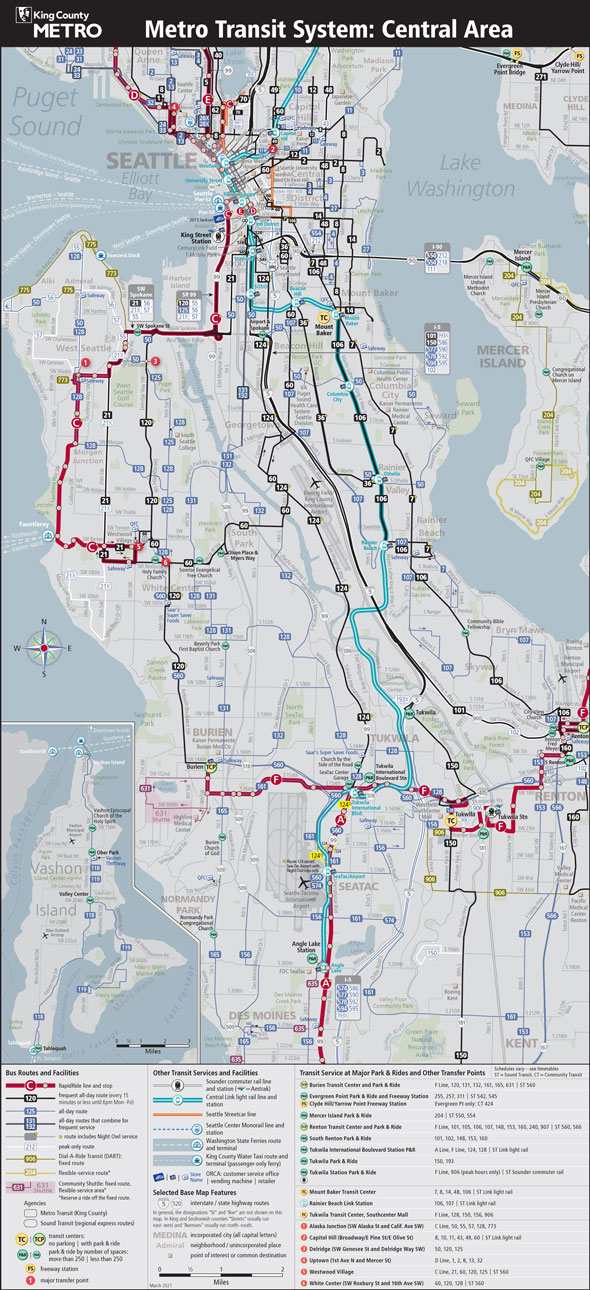 System Maps - King County Metro - King County