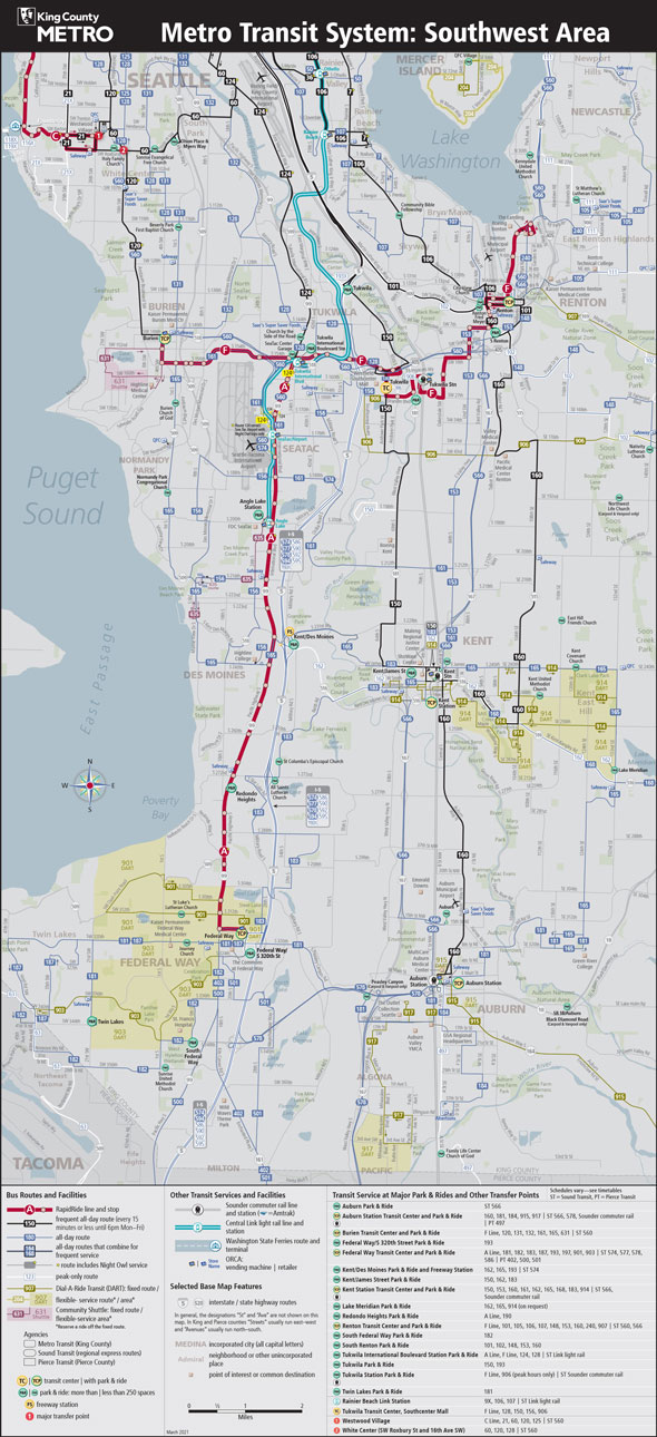 System Maps - King County Metro - King County