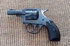 An H & R .22 caliber revolver.