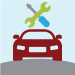 Help keep stormwater clean by maintaining your car: fix oil leaks and get emissions checked and repaired