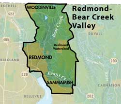 Redmond-Bear Creek Valley Groundwater Management Area Map