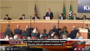 The State of the County speech had closed captioning