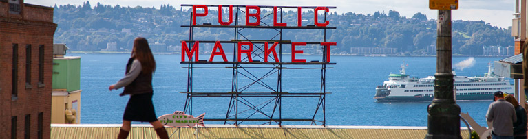 View of Pike Place Market