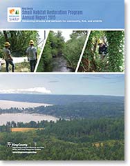2015 Small Habitat Restoration Program Annual Report cover