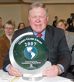 Congressman Norm Dicks, 2007 Environmental Catalyst Award winner