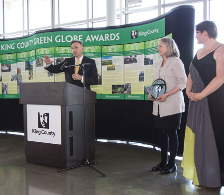 2015 Green Globe Award presentation
