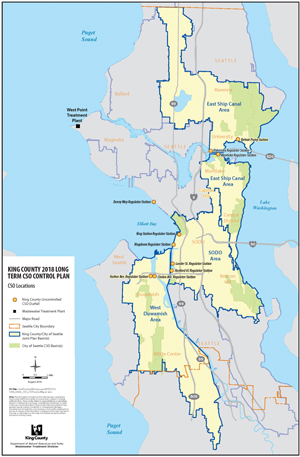 CSO Control Program system plan - King County