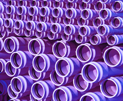 purple piping