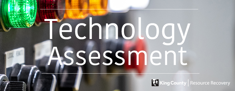 Technology Assessment splash image with control panel in background