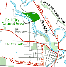 Fall City Washington Map Fall City Natural Area - King County