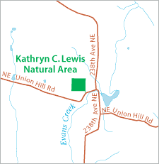 Kathryn C. Lewis Location map