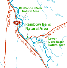 Rainbow Bend Location map