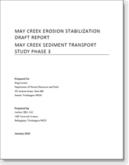 May Creek Erosion Stabilization Draft Report cover