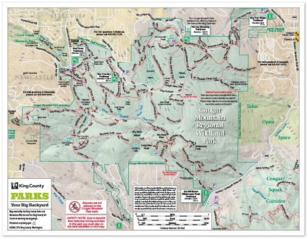 cougar mountain bike trails