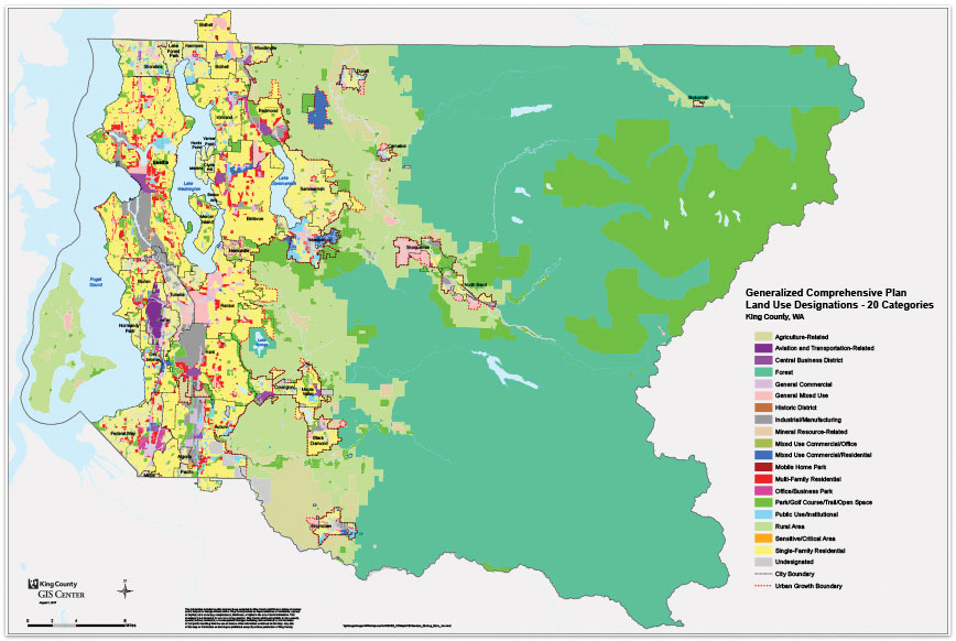 King County Zoning Map | Map Of Zip Codes