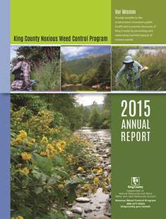 2015 Annual Report of the King County Noxious Weed Board - click to download file
