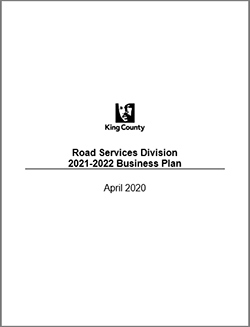 Road Services Division 2021-2022 Business Plan