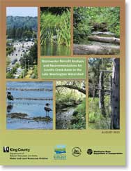 Cover for Stormwater Retrofit Analysis and Recommendations for Juanita Creek Basin in the Lake Washington Watershed