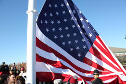 Veterans Day and Flag Dedication ceremony in Federal Way